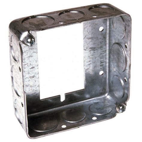 4 in steel square box extension ring|raco 187 drawn extension ring.